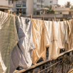 best fabric for summer india to avoid smell clothes drying balcony
