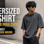 oversized t shirt trend india 2026 showing correct relaxed fit for summer styling